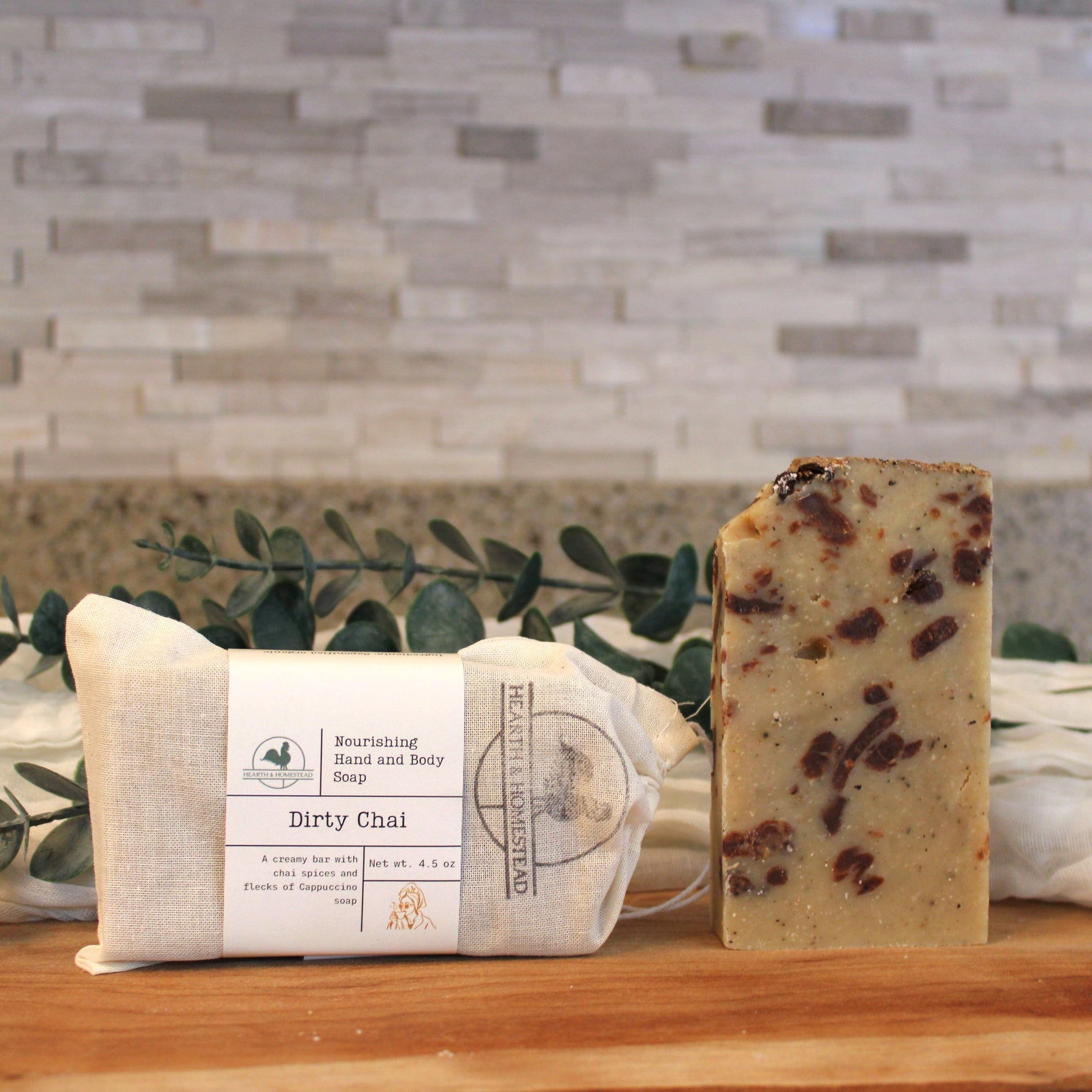 Dirty Chai Tallow Soap image 0