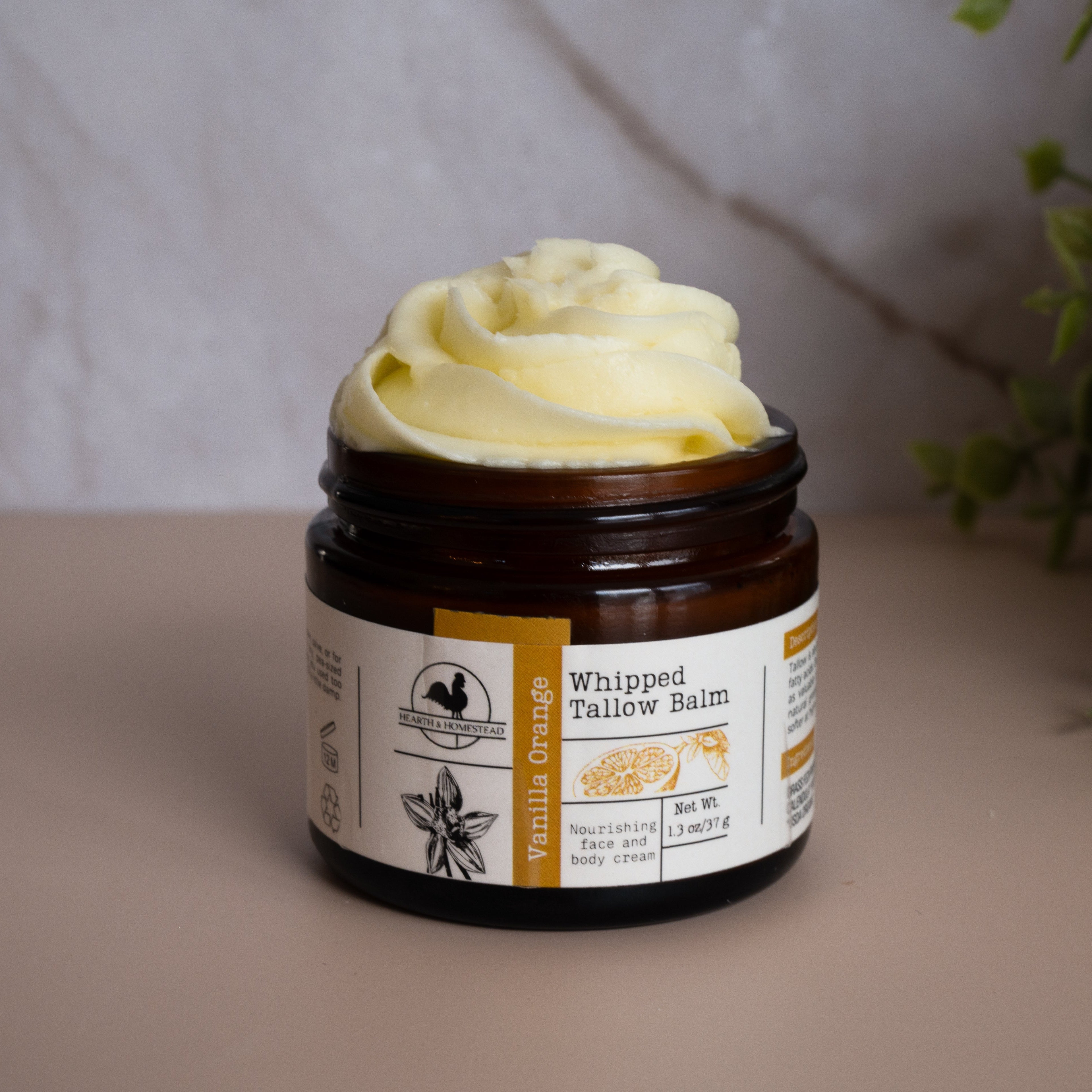 Vanilla Orange Whipped Tallow Balm – Hearth & Homestead