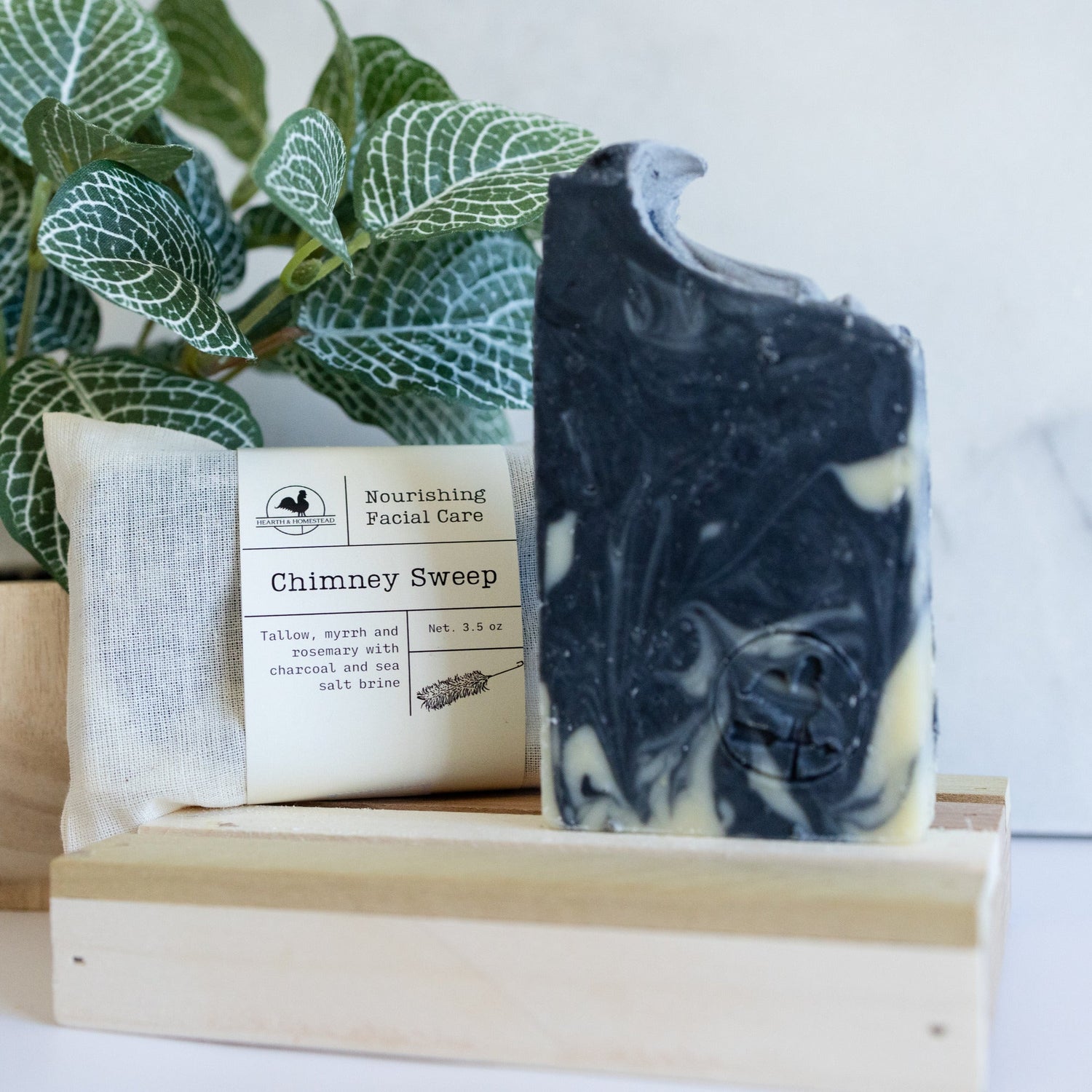 Chimney Sweep Activated Charcoal Soap image 0