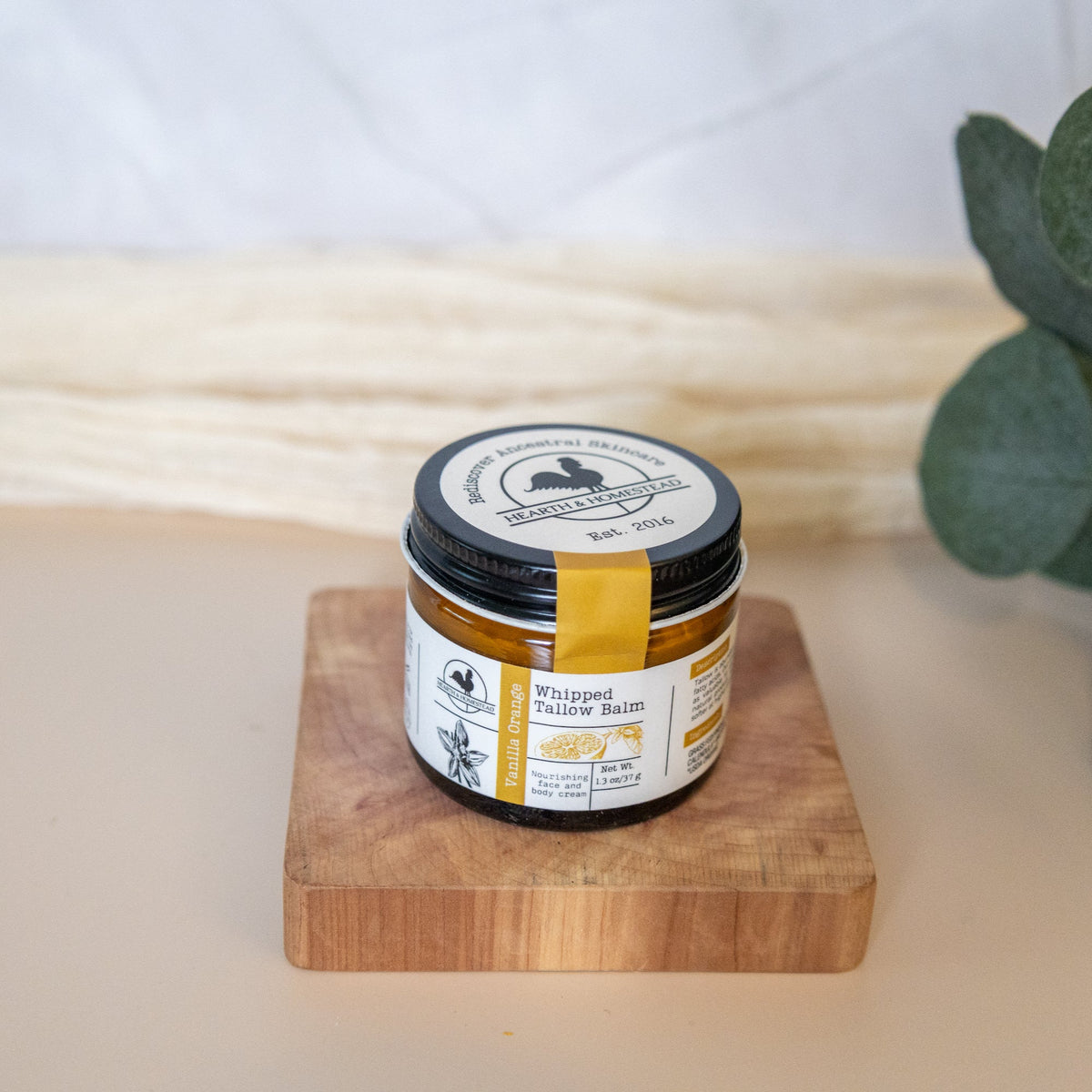 Whipped Tallow Balm: Vanilla-Orange image 1