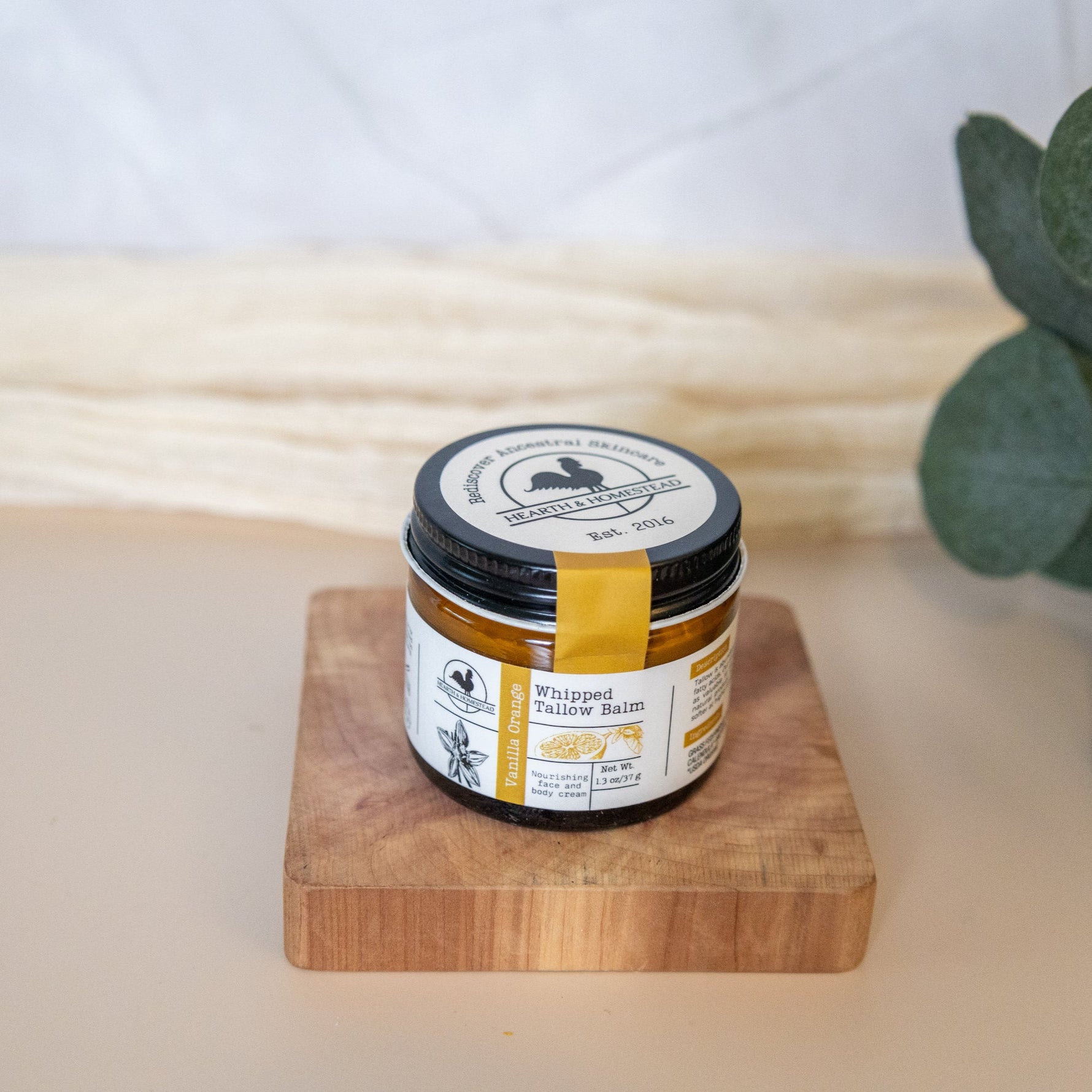 Whipped Tallow Balm: Vanilla-Orange image 1