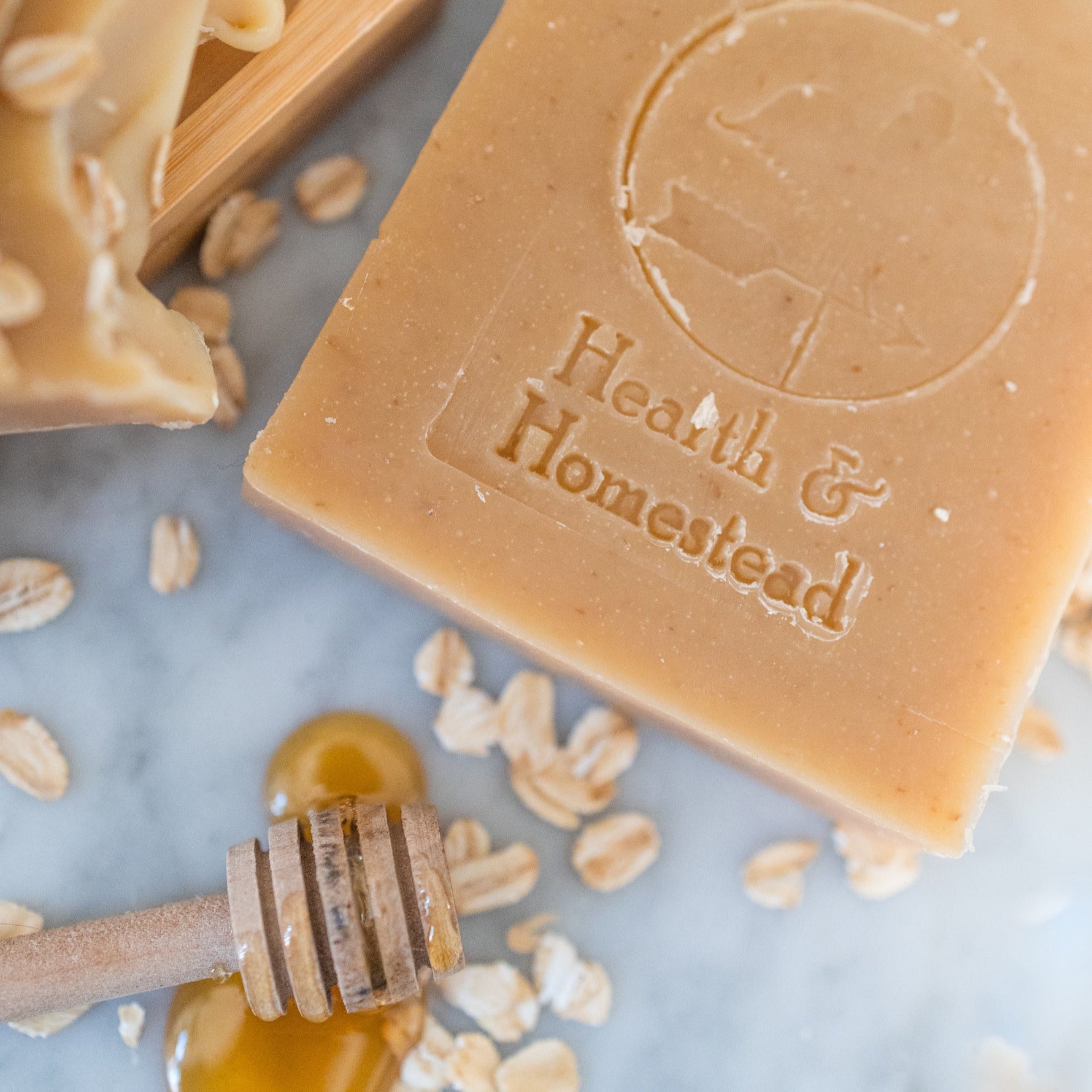 Goats, Oats 'n Honey Tallow Soap image 2