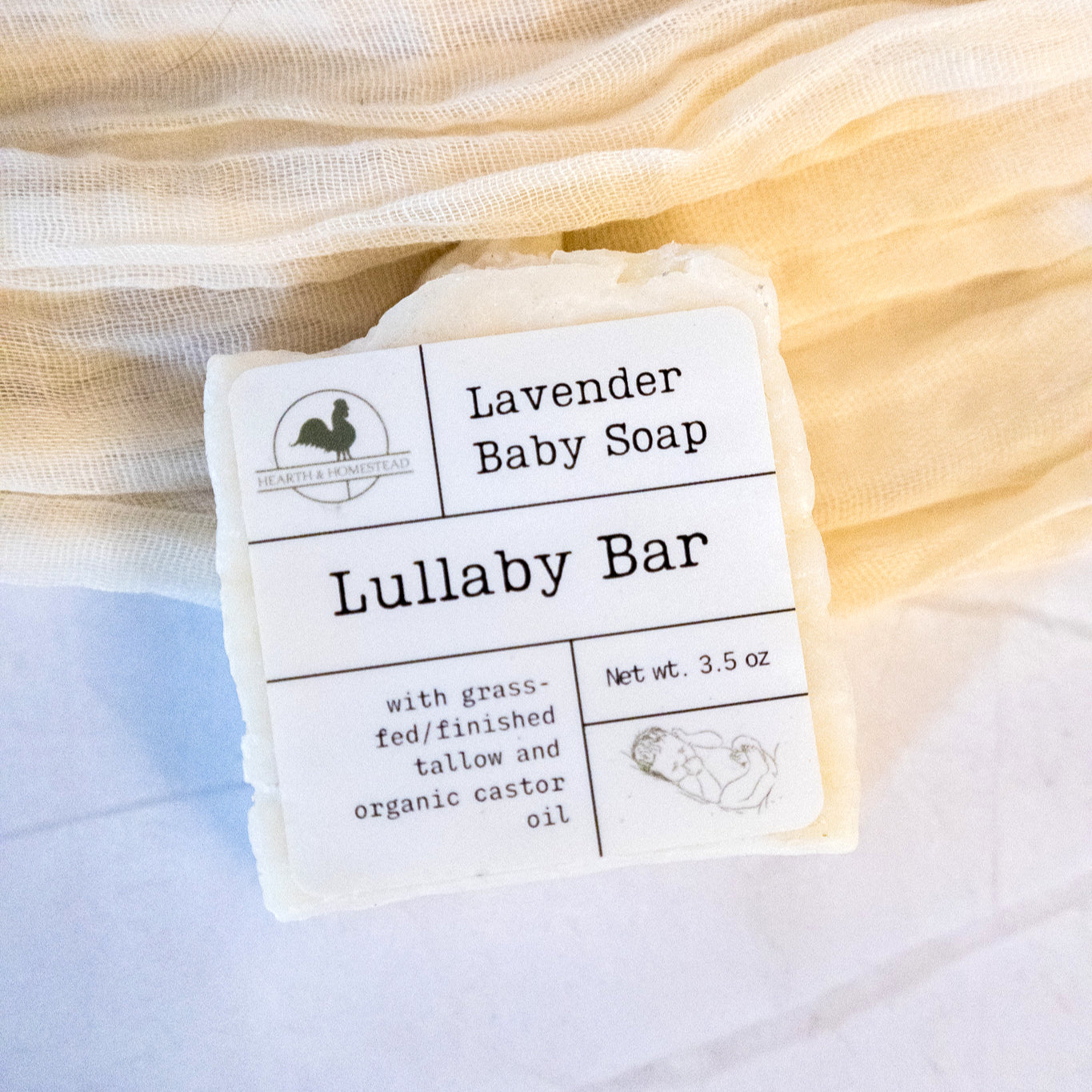 Lullaby Baby Mini Baby Bar Soap image 1