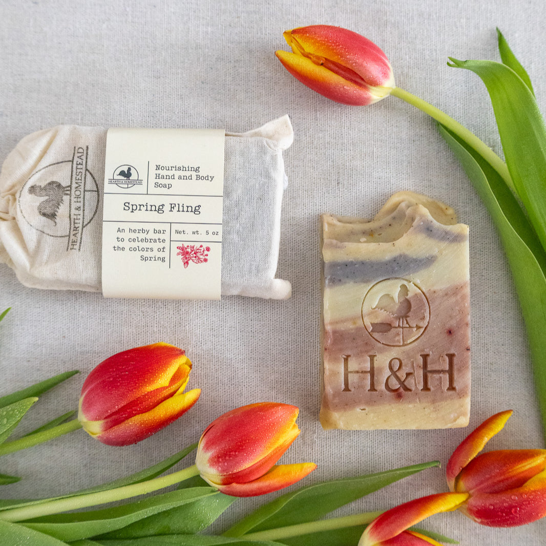 Spring Fling Botanical Soap image 1
