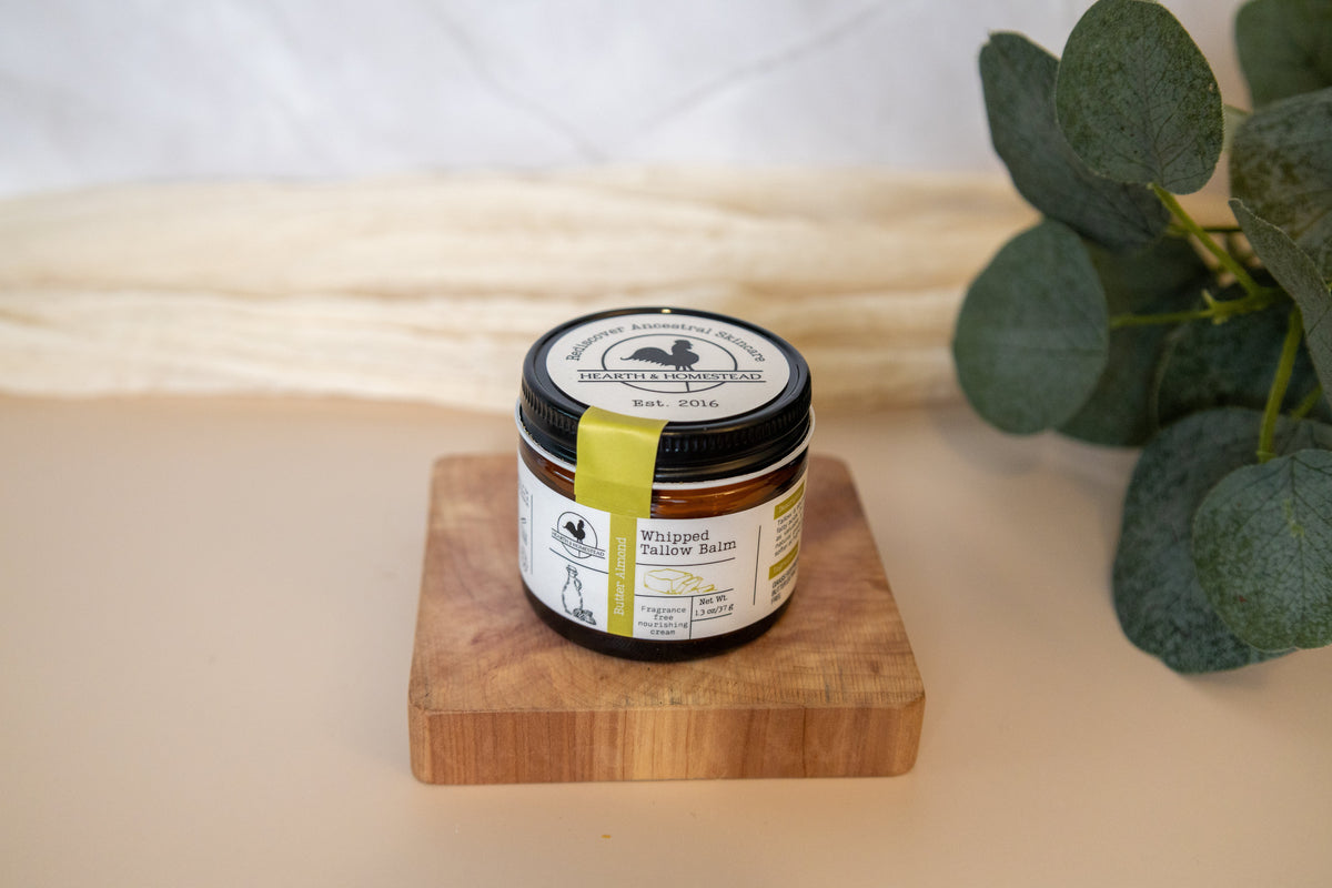 Butter Almond Whipped Tallow Balm image 1