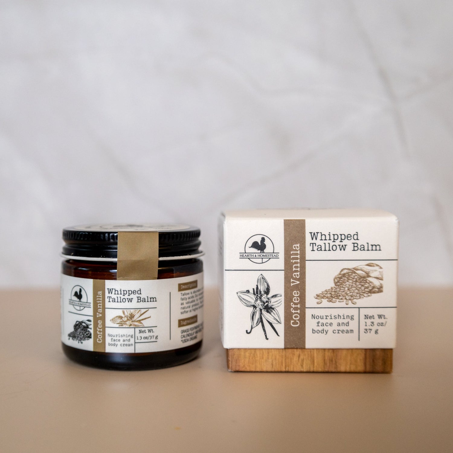 Coffee Vanilla Tallow Balm image 0