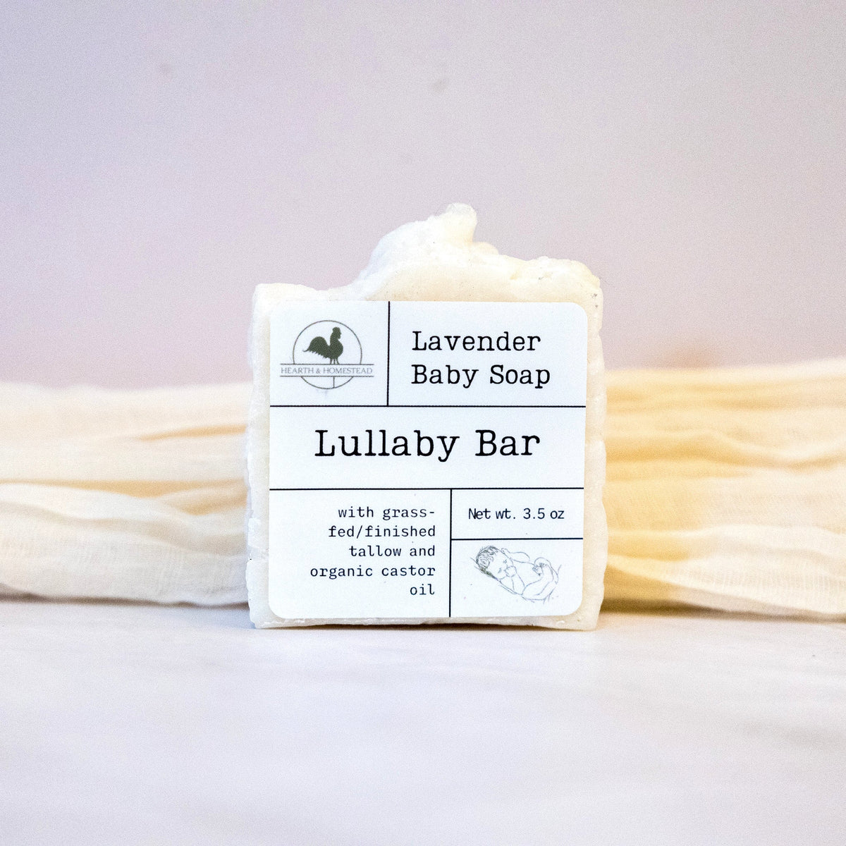 Lullaby Baby Mini Baby Bar Soap image 0