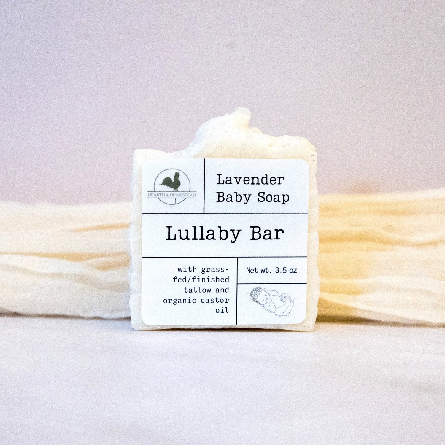 Lullaby Baby Mini Baby Bar Soap image 0