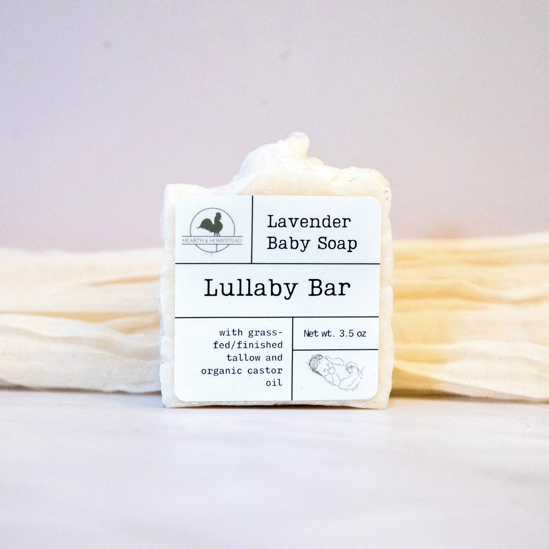 Lullaby Baby Mini Baby Bar Soap image 0