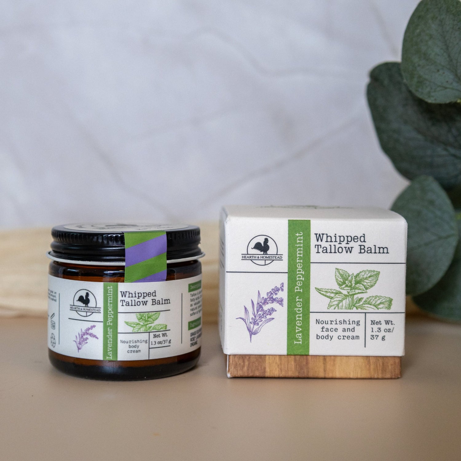 Lavender Peppermint Whipped Tallow Balm image 0