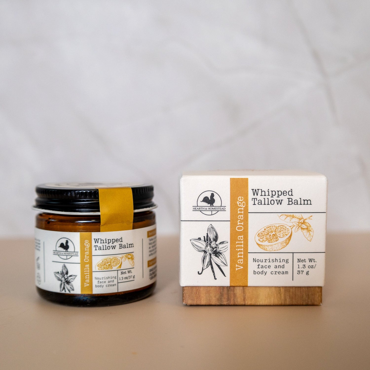 Whipped Tallow Balm: Vanilla-Orange image 0