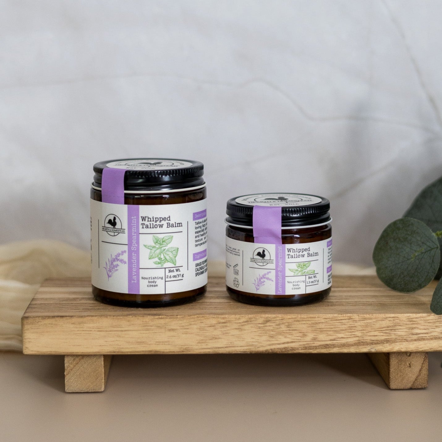 Lavender Spearmint Tallow Balm