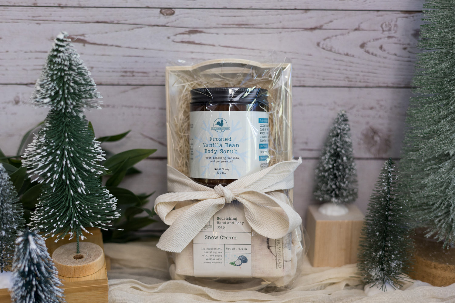 Frosted Vanilla Bean Scrub and Soap Set