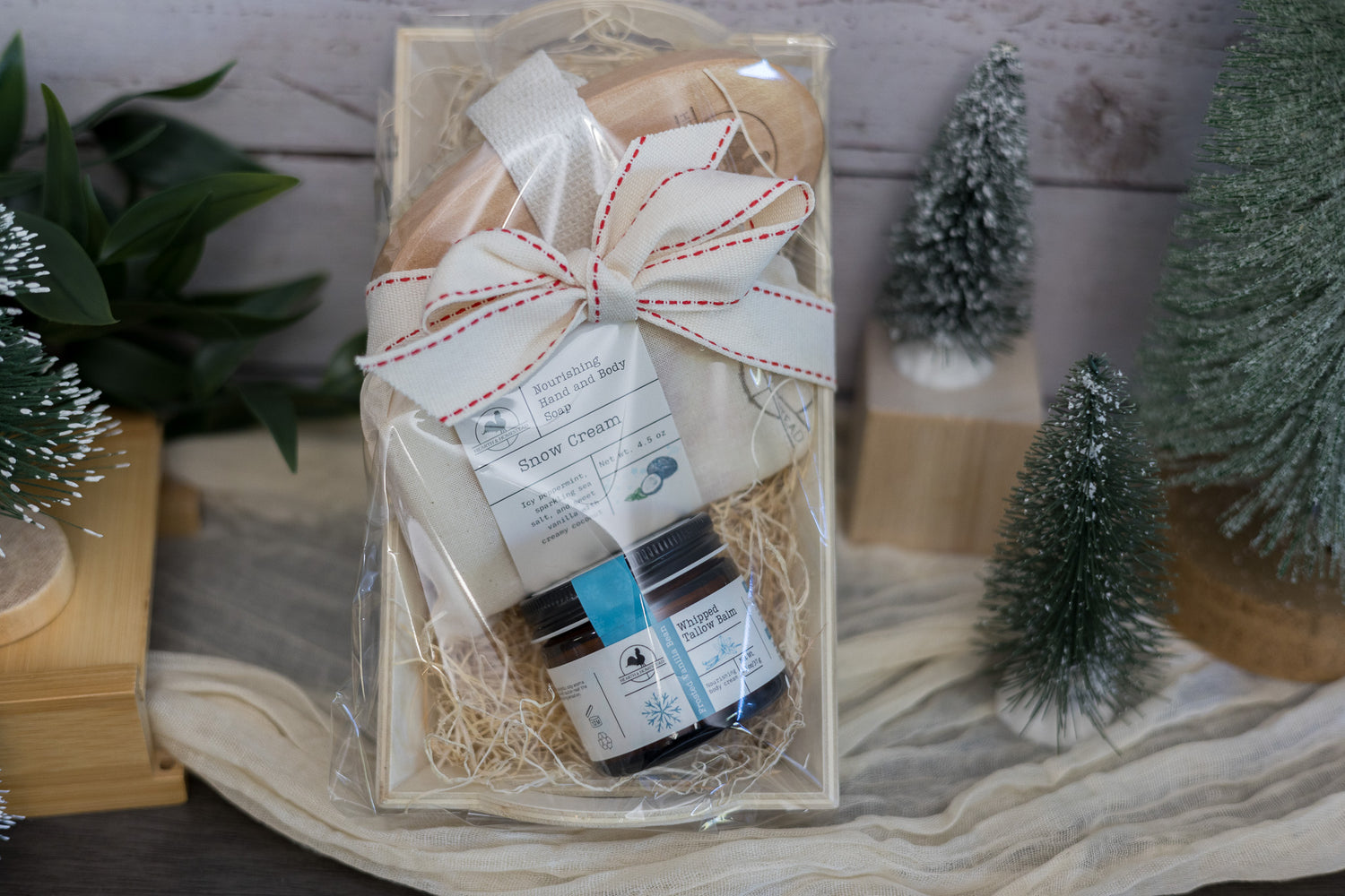 Frosted Vanilla Bean Tallow and Soap Gift Set