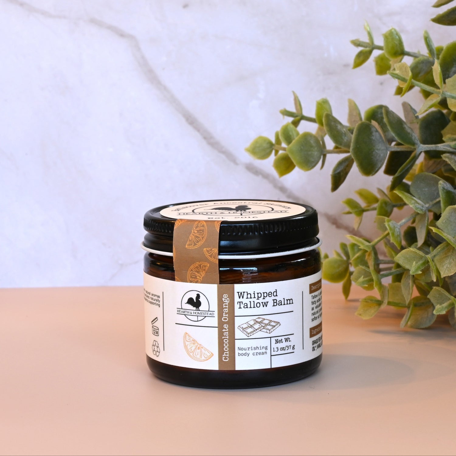 Chocolate Orange Whipped Tallow Balm