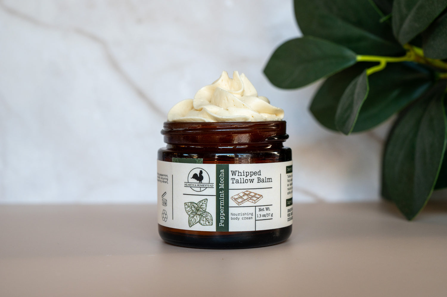 Peppermint Mocha Whipped Tallow Balm