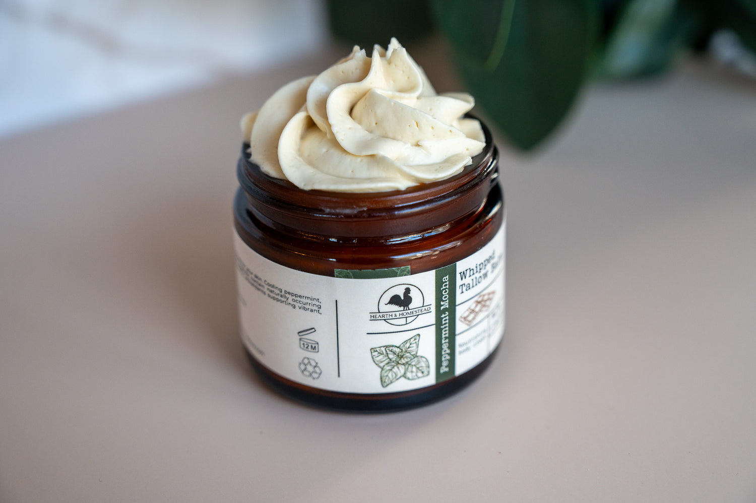 Peppermint Mocha Whipped Tallow Balm