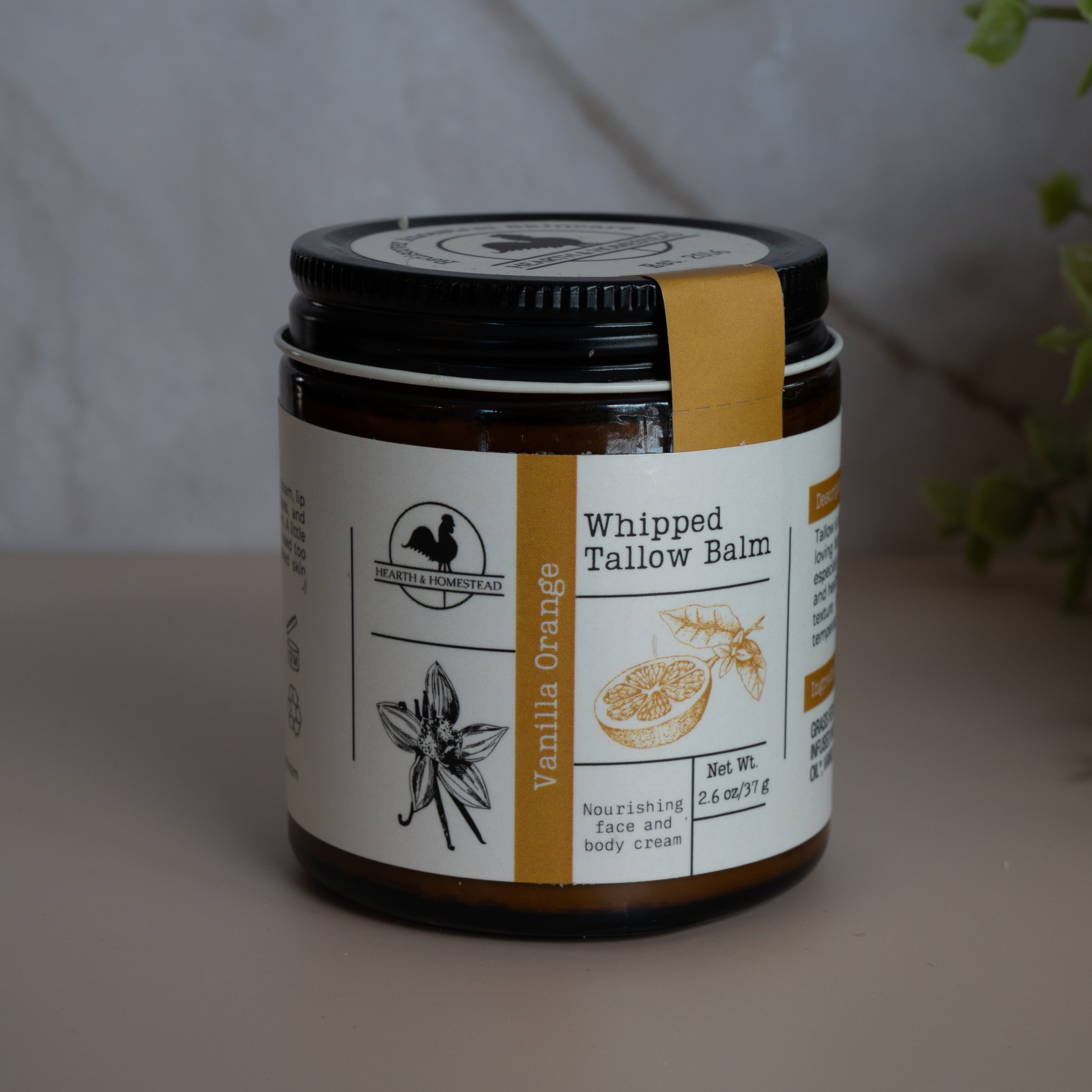 Vanilla Orange Whipped Tallow Balm – Hearth & Homestead