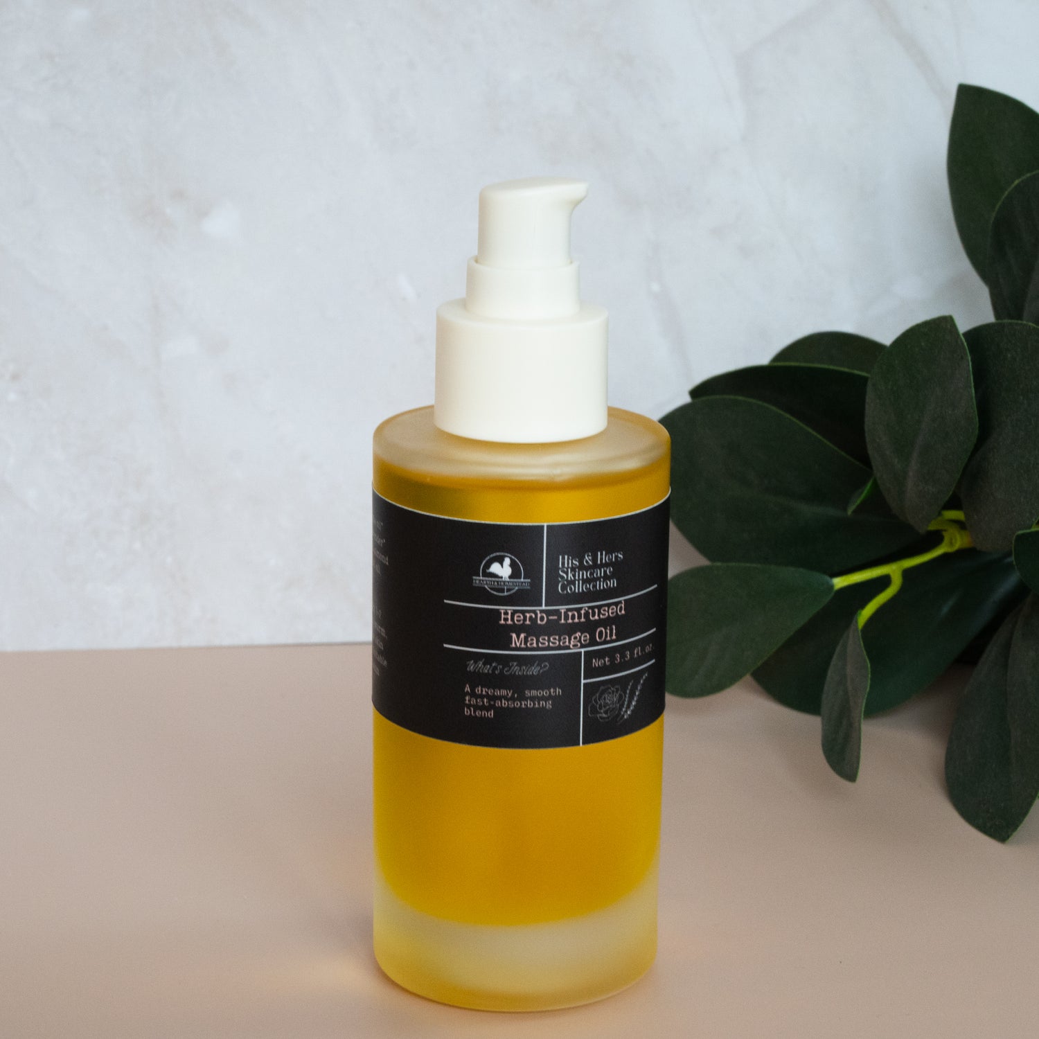 Herb-Infused Massage Oil