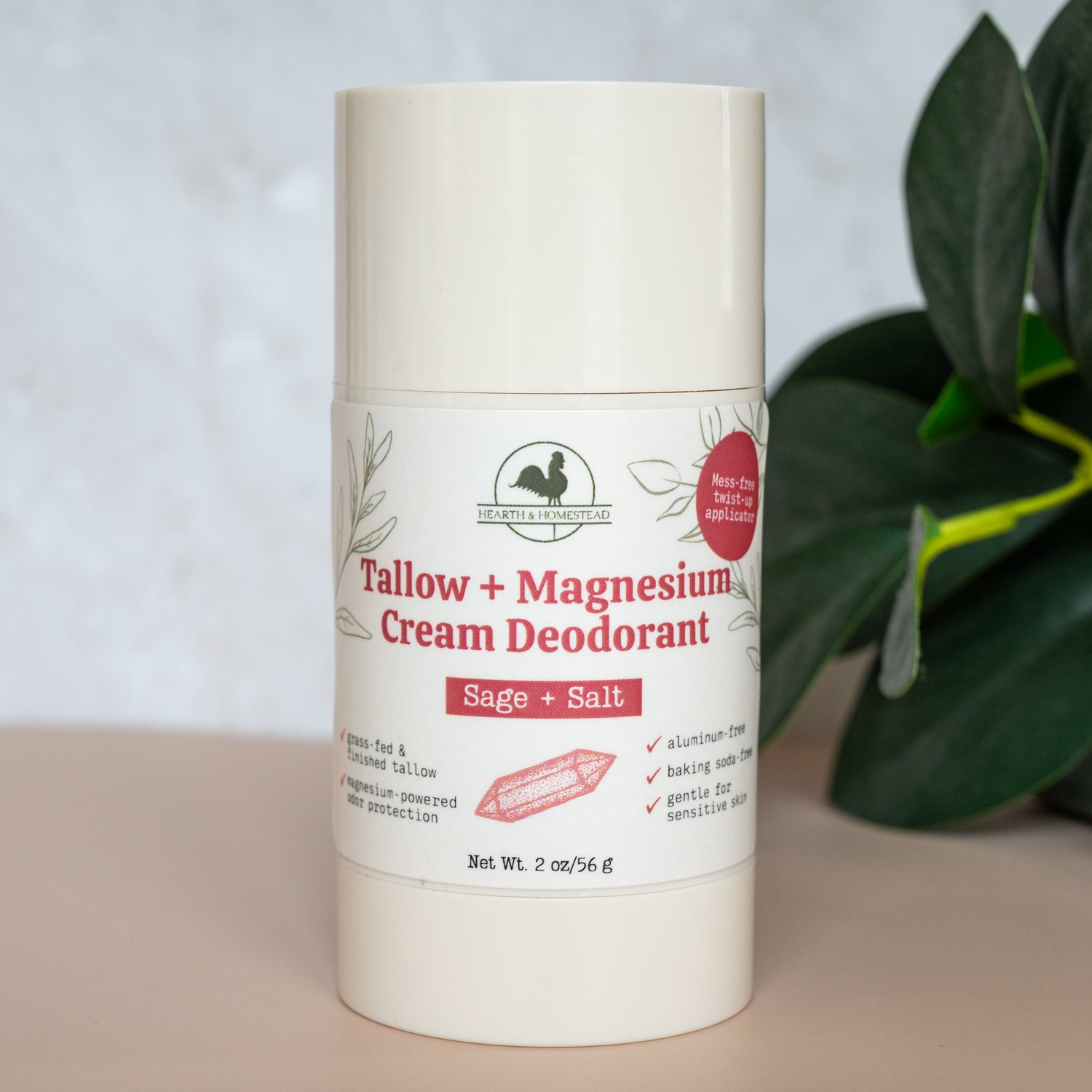 Women's Tallow & Magnesium Cream Deodorant