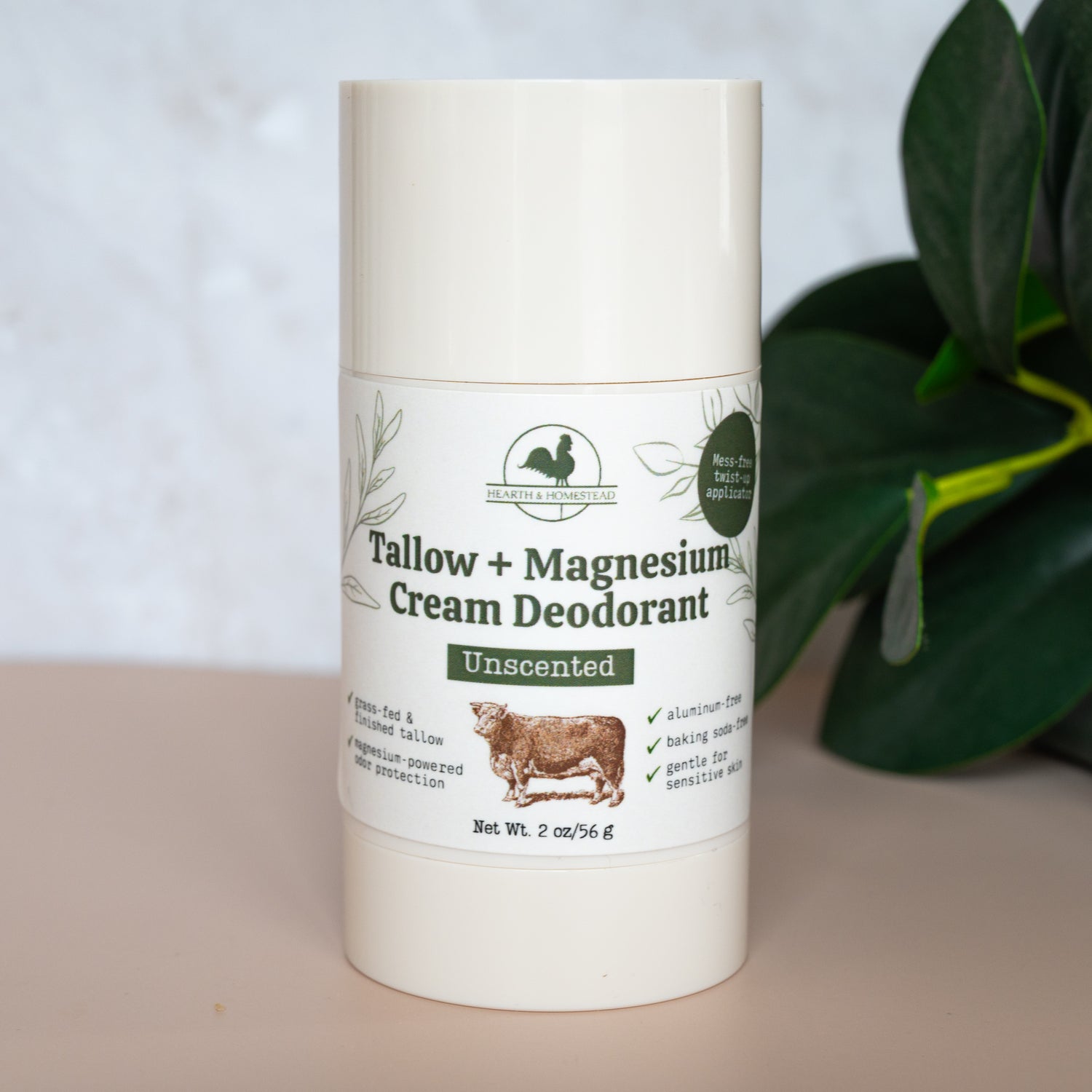 Women's Tallow & Magnesium Cream Deodorant
