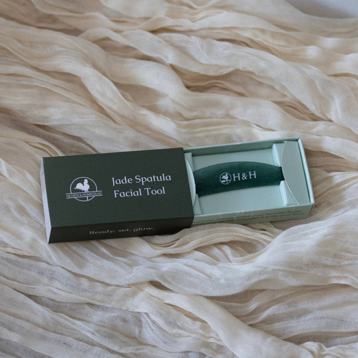 Jade Spatula Facial Tool image 2