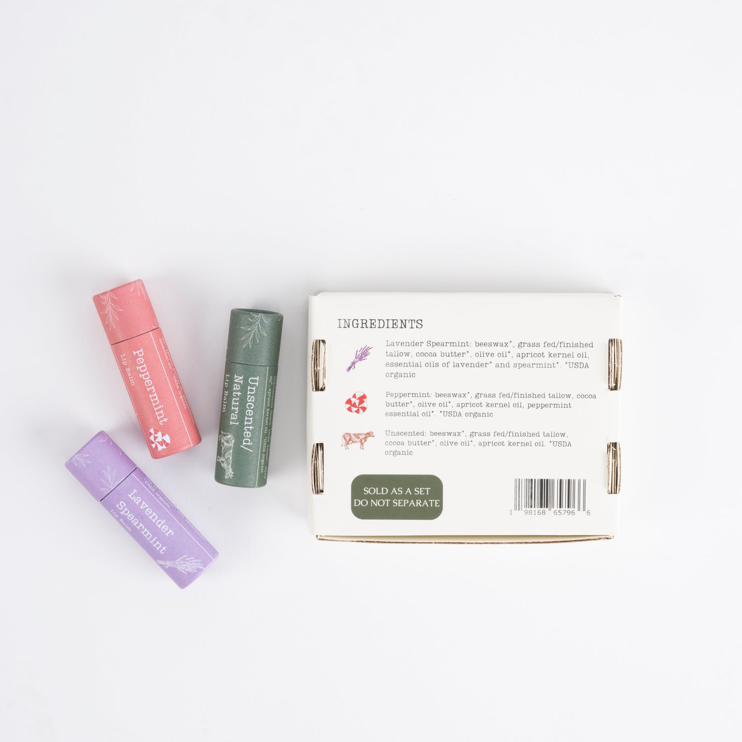 Tallow Lip Balm Collection image 1